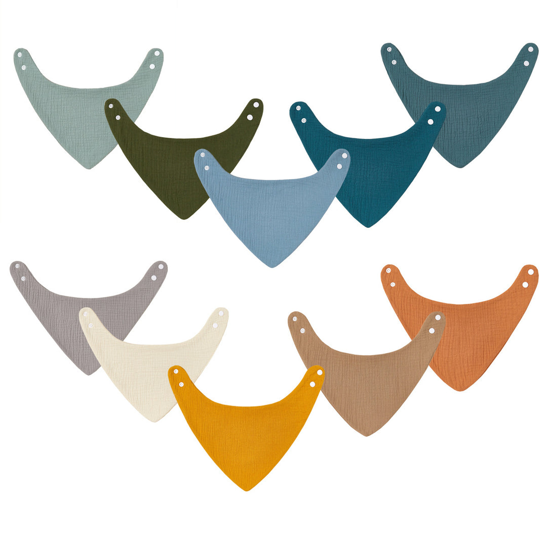 Soft Muslin Bandana Bibs Stornfield