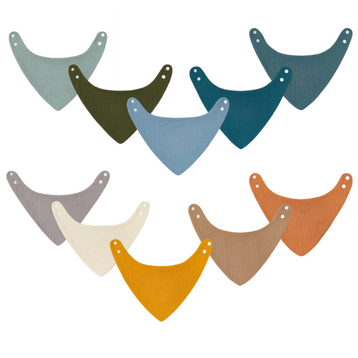 Soft Muslin Bandana Bibs Stornfield
