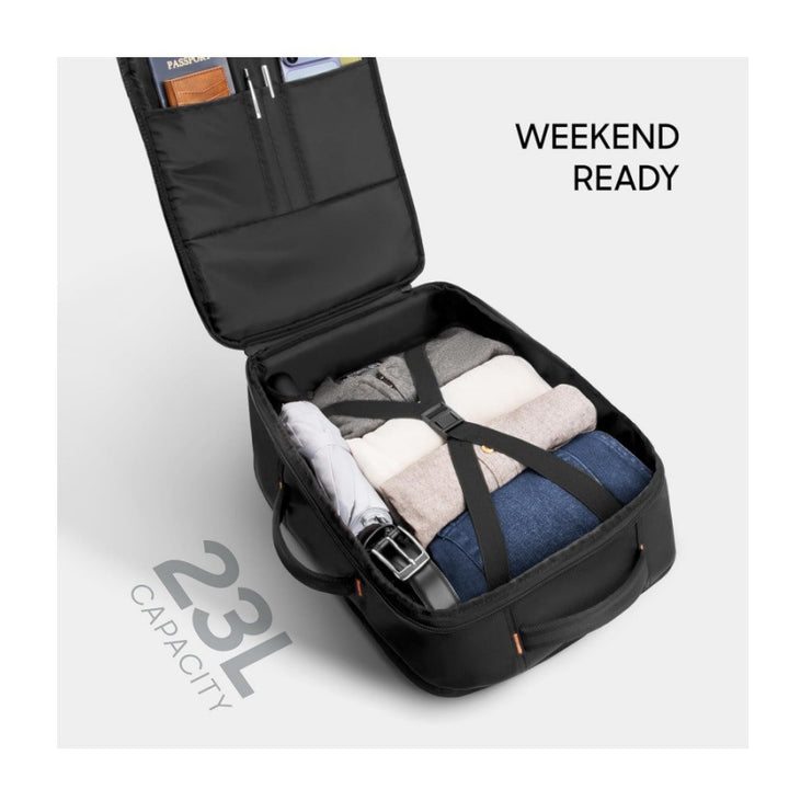 Multifunctional backpack with ergonomic design and multiple storage compartments Stornfield