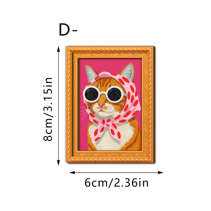 Decorative cat art with futuristic design Stornfield