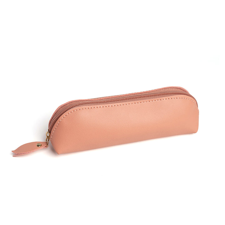 Premium Leather Zippered Pencil Case Stornfield