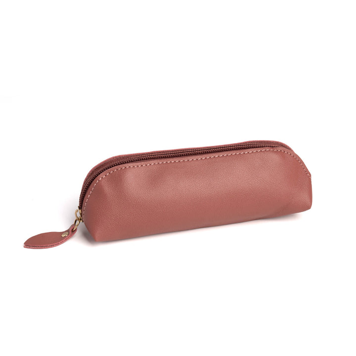 Premium Leather Zippered Pencil Case Stornfield