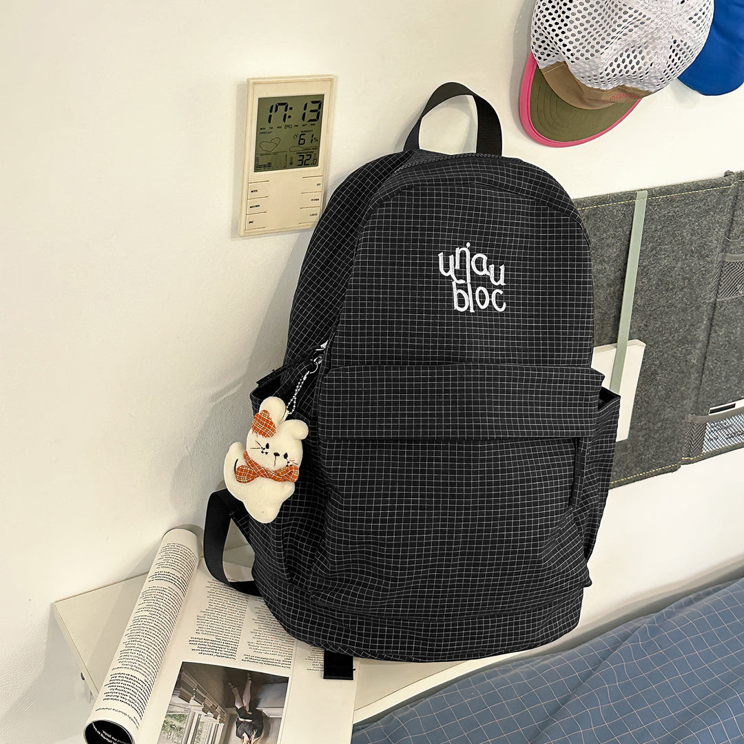 Stylish Checked Design Backpack Stornfield