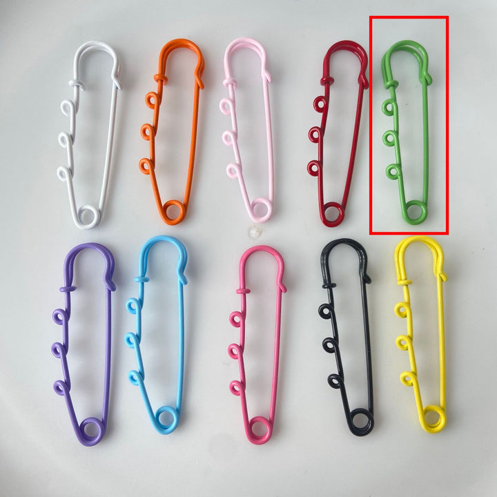 Decorative Safety Pin Brooch Stornfield