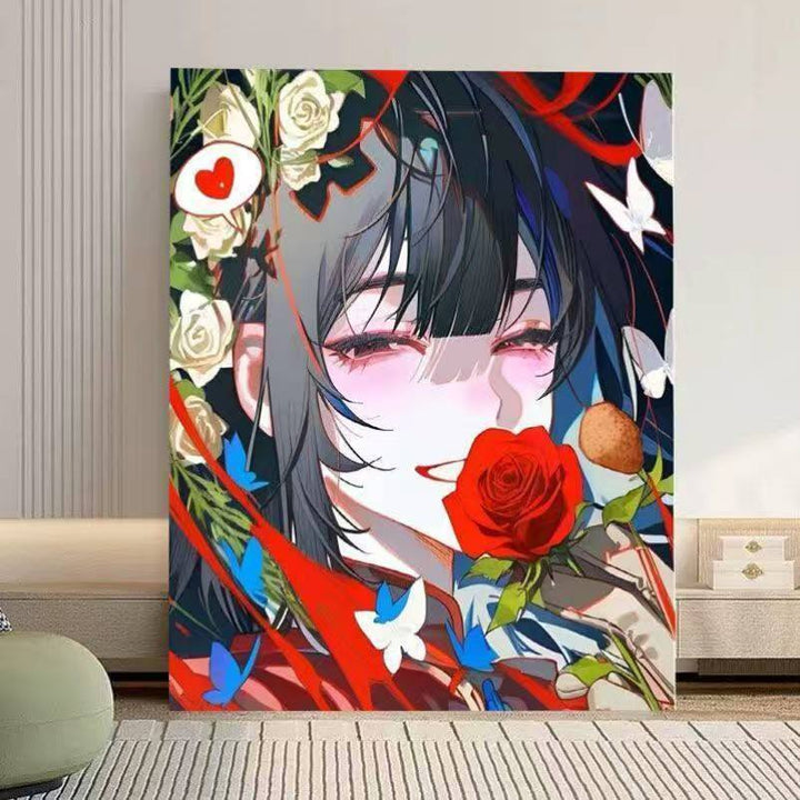 Artistic Anime-Inspired Wall Art Print Stornfield