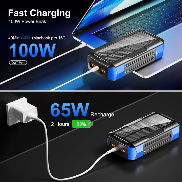Portable Solar Power Bank By Stornfield