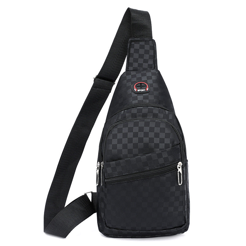 Waterproof Checker Pattern Sling Bag Stornfield