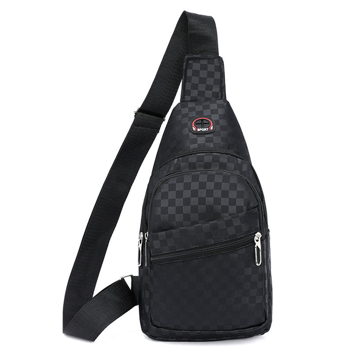 Waterproof Checker Pattern Sling Bag Stornfield