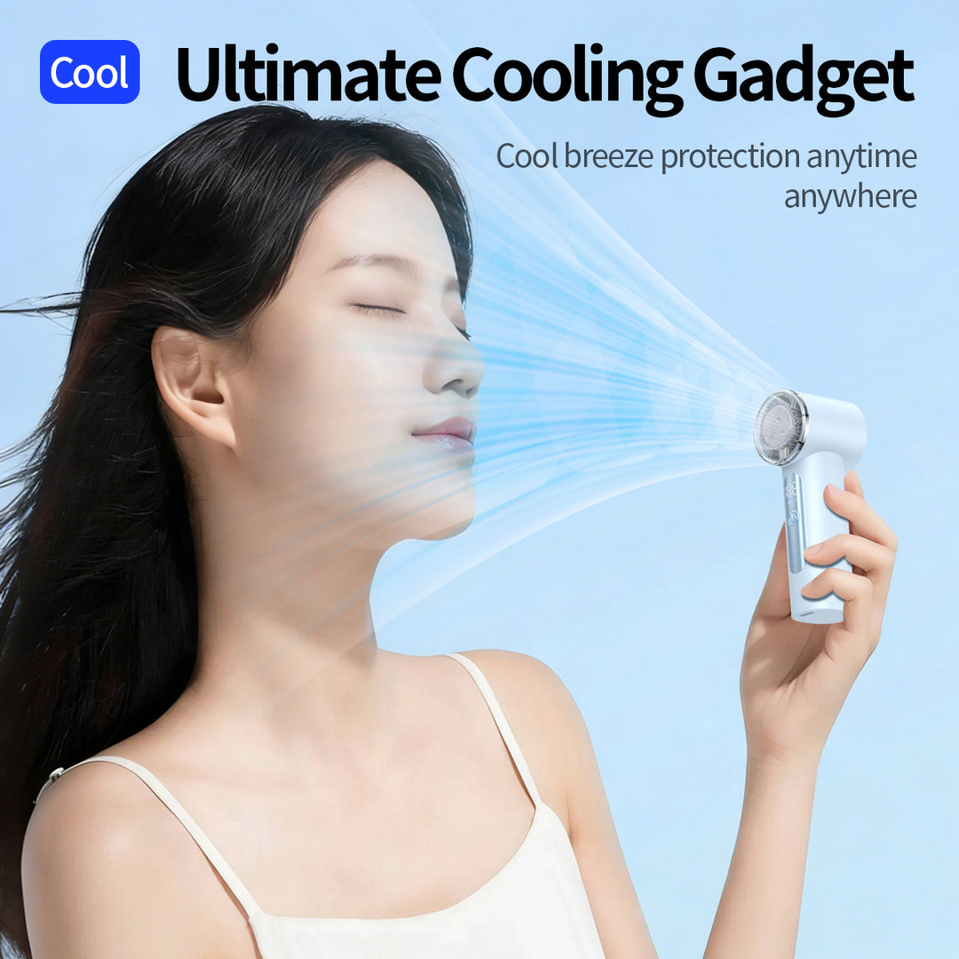 Unisex Portable Ice-Cooling Handheld Fan Stornfield