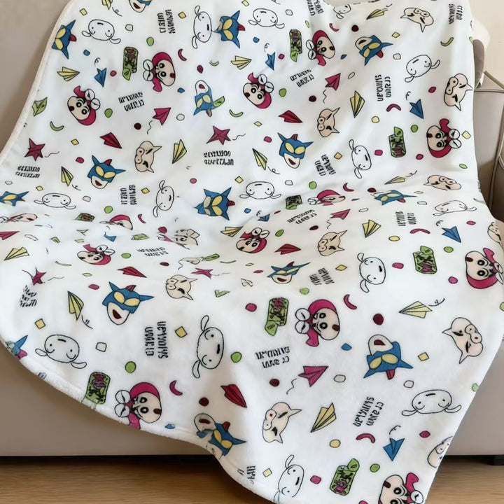 Fun Patterned Plush Throw Blanket