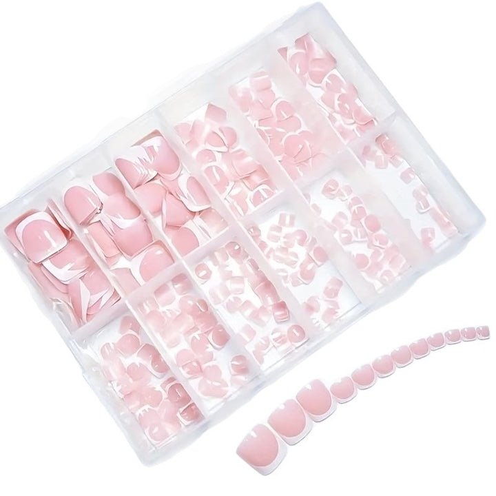 Deluxe Press-On Pedicure Kit Stornfield