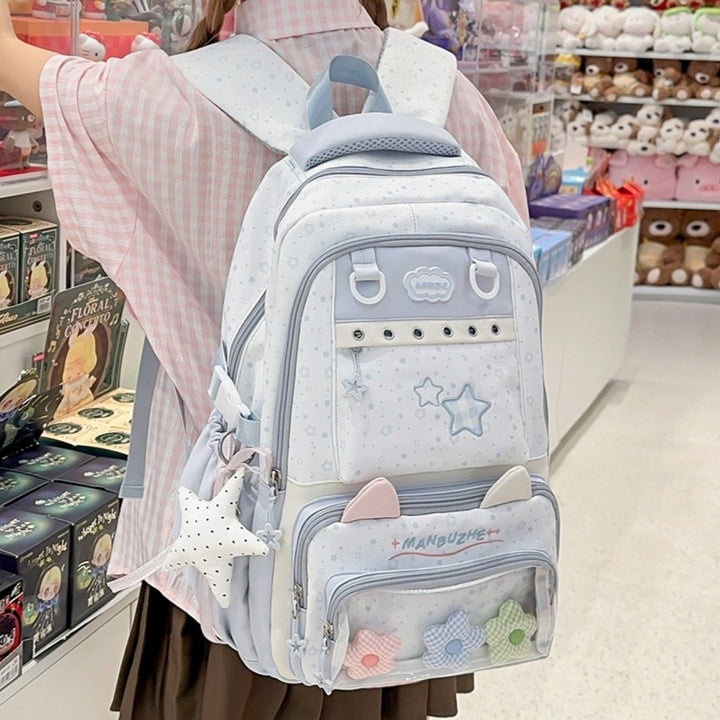 Fun-Themed Plush Backpack Stornfield
