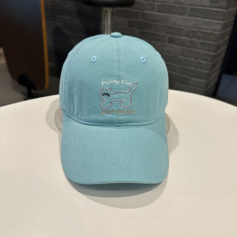 Women's Playful Cat-Themed Baseball Cap Stornfield