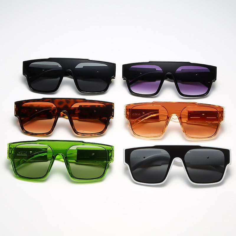 Women's Fashionable Oversized Shield Sunglasses in Extravagant Design Stornfield