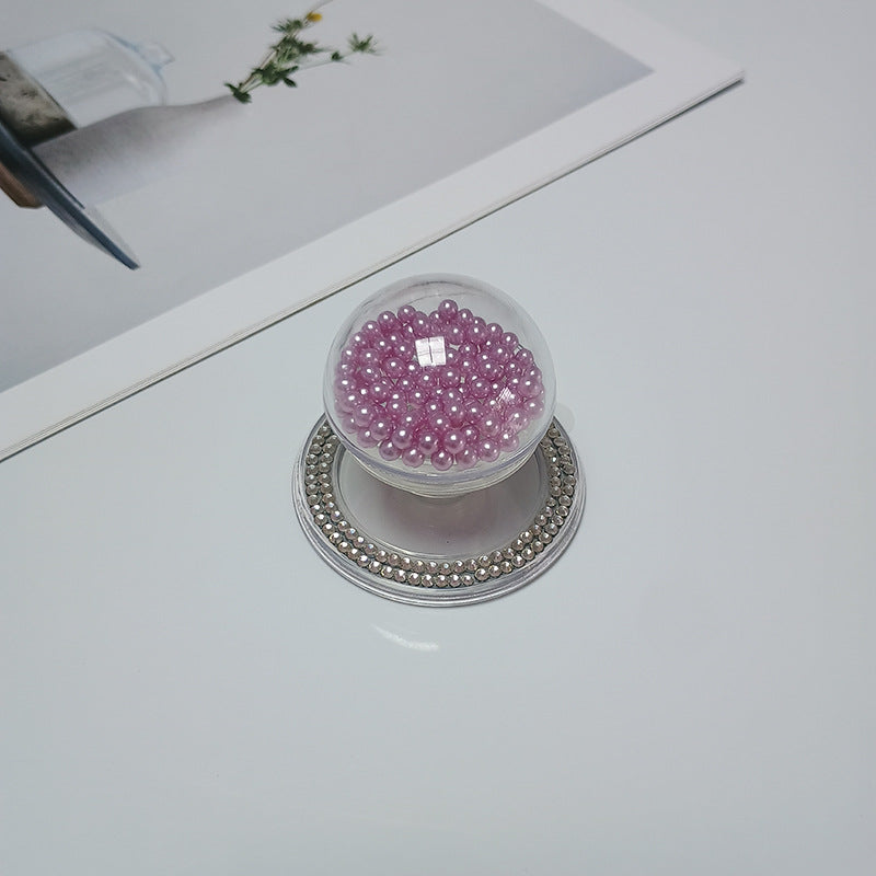 Decorative Beaded Cosmetic Mirror Stornfield