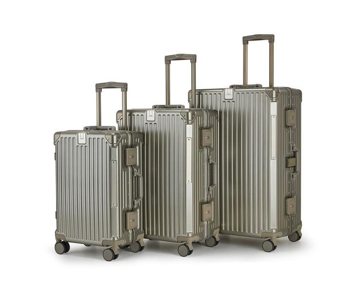 Unisex Aluminum Hard Shell Travel Luggage Set Stornfield