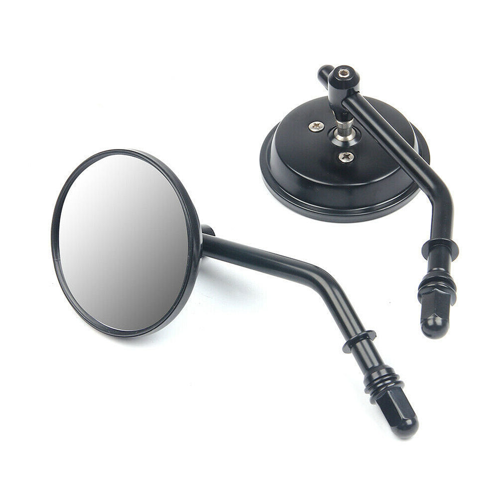 Motorcycle rearview mirror with adjustable arm and light effect Stornfield