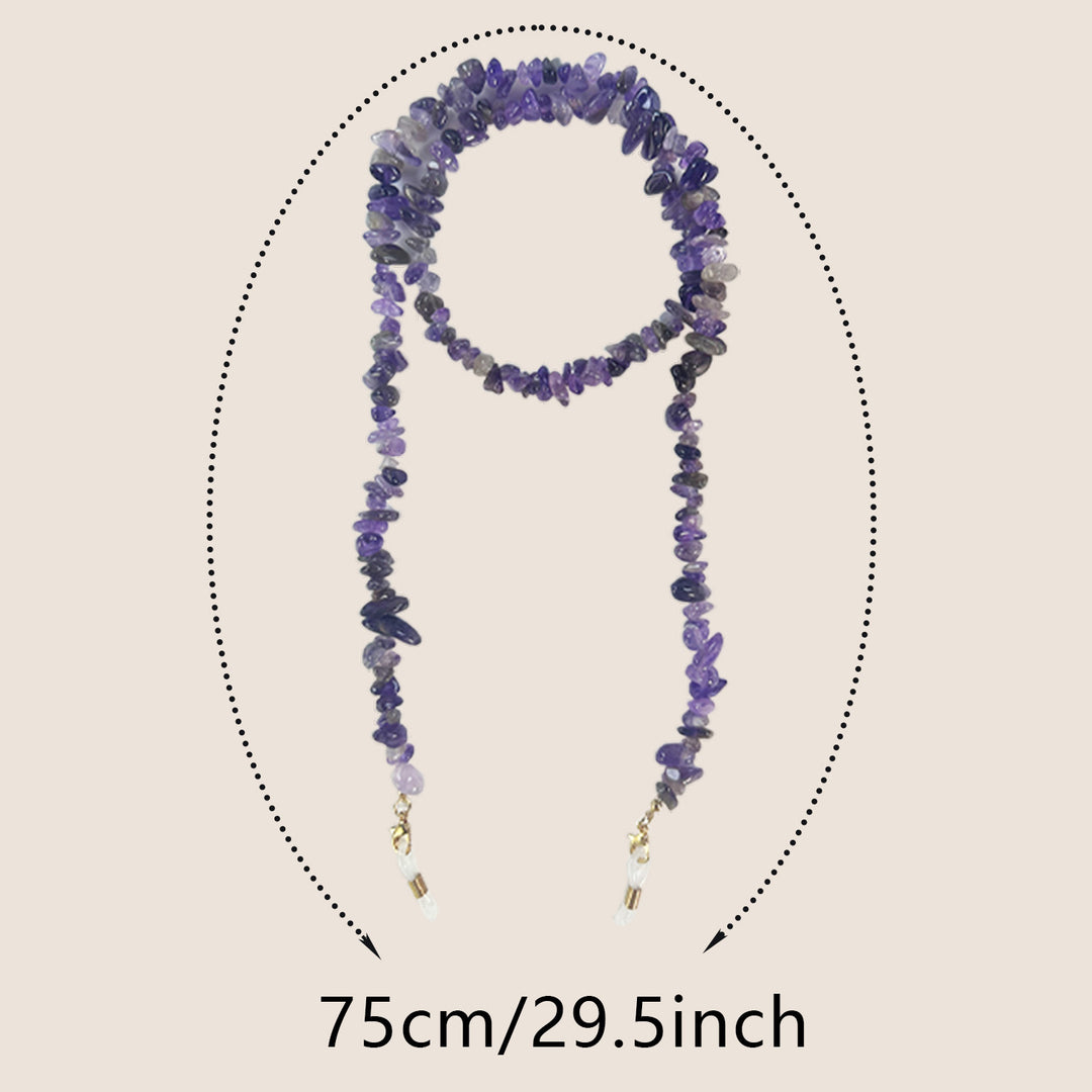 Natural Crystal Eyewear Chain Stornfield