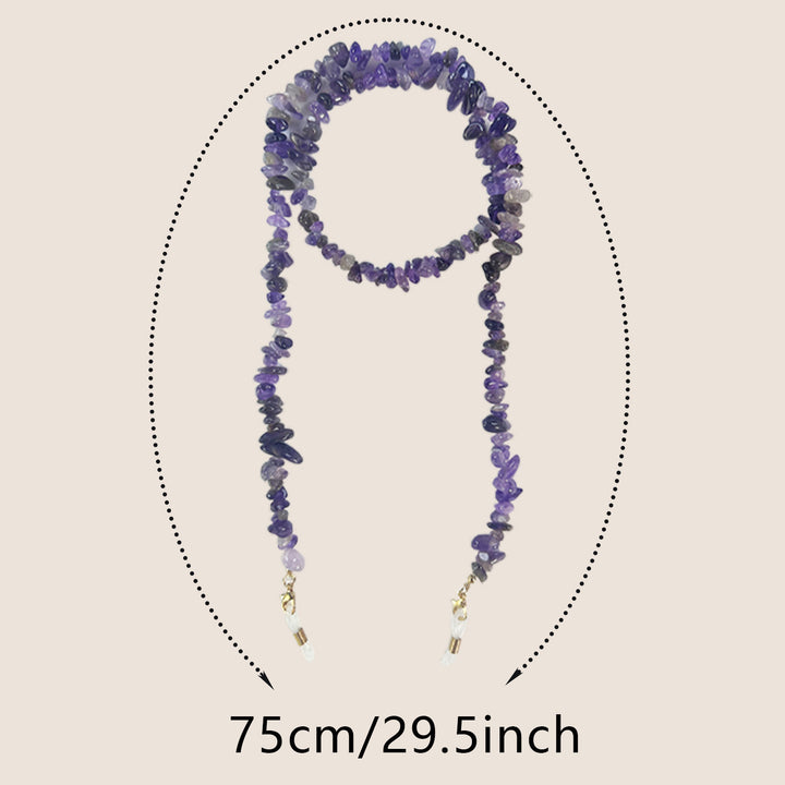 Natural Crystal Eyewear Chain Stornfield