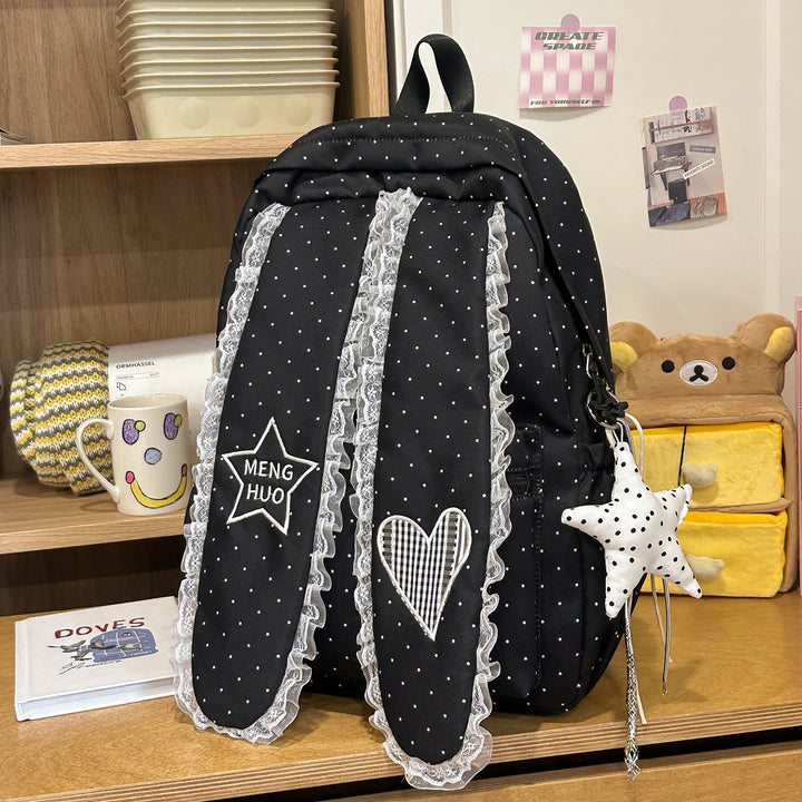 Playful Decorative Patchwork Backpack Stornfield