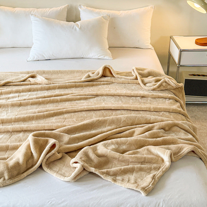 Cozy Textured Throw Blanket