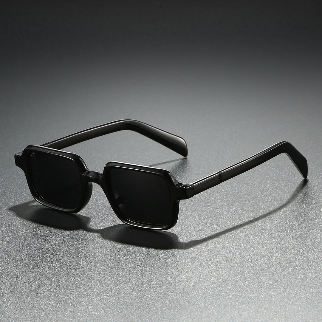 Ladies fashionable sunglasses in elegant square design with wide temples Stornfield