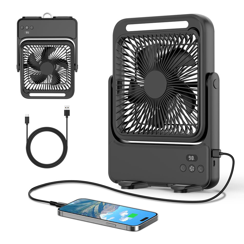 Unisex Adjustable Personal Table Fan Stornfield