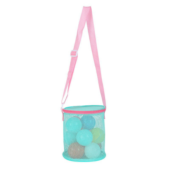Versatile Beach Bag In Airy Mesh Design Stornfield
