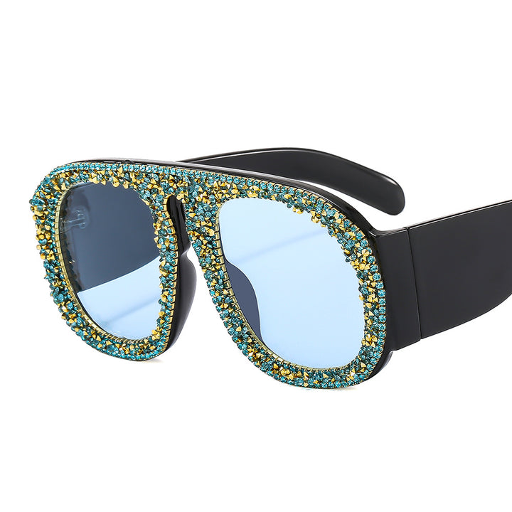Women's eye-catching sunglasses with crystal embellishment Stornfield