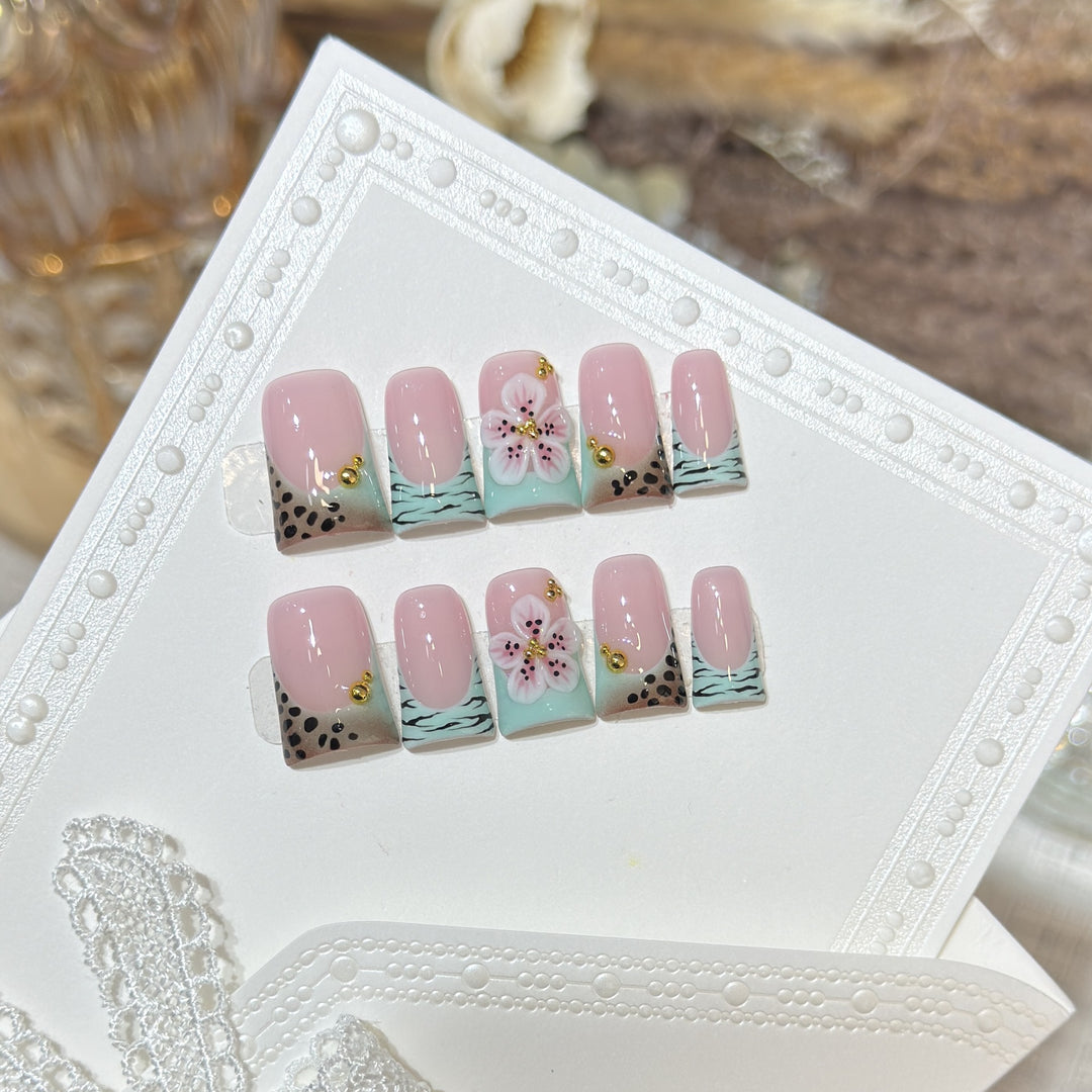 Reusable Press-On Nail Set Stornfield