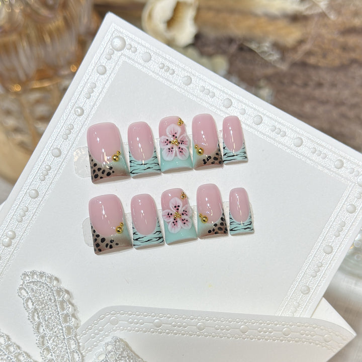 Reusable Press-On Nail Set Stornfield