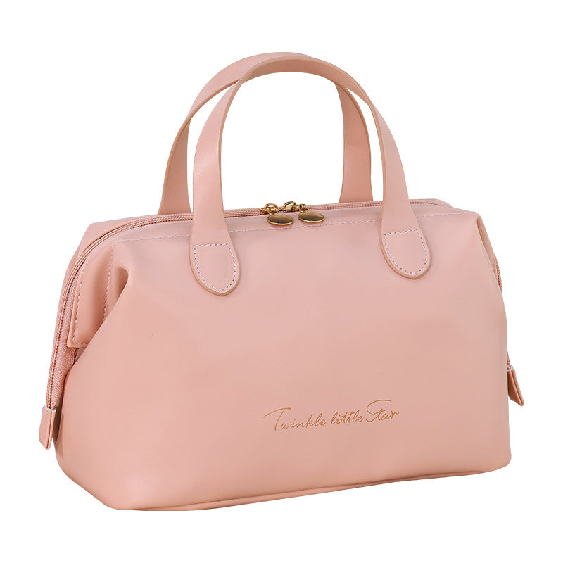 Cosmetic transport bag made of high-quality synthetic leather with stylish design Stornfield