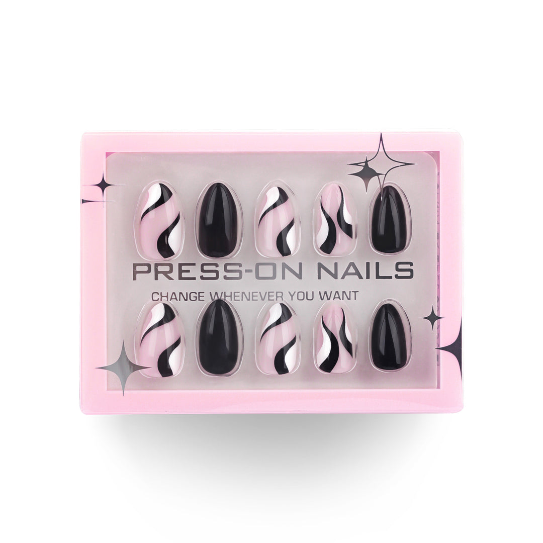 Artificial press-on nails with unique design Stornfield