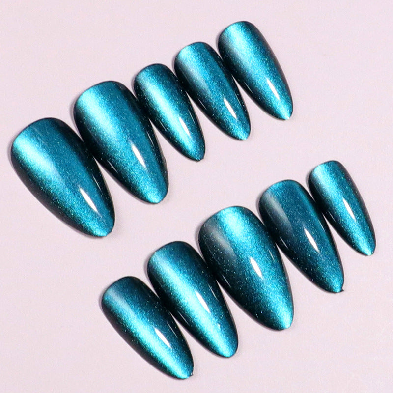 Elegant Glossy Stiletto Press-On Nail Set Stornfield