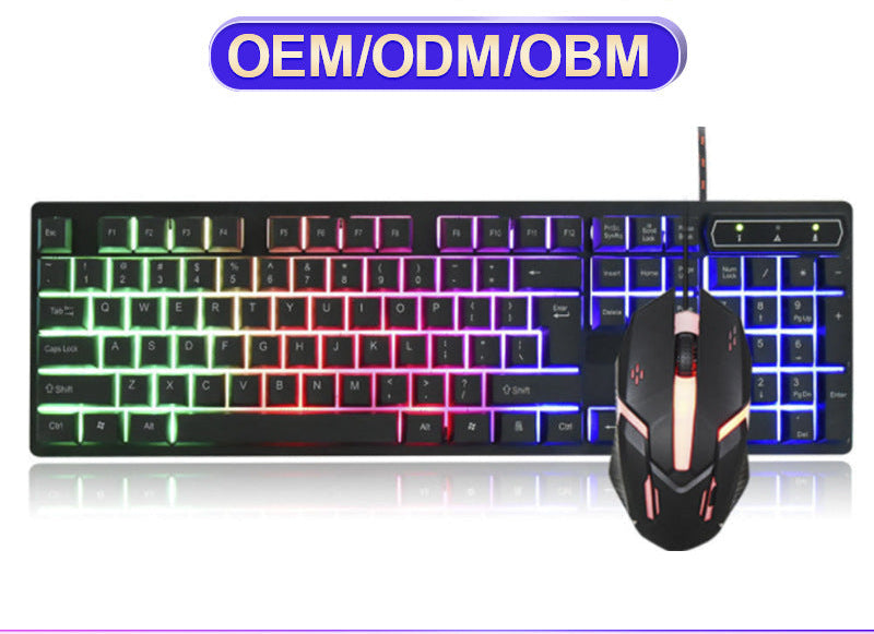 RGB Gaming Keyboard and Precision Mouse Set Stornfield