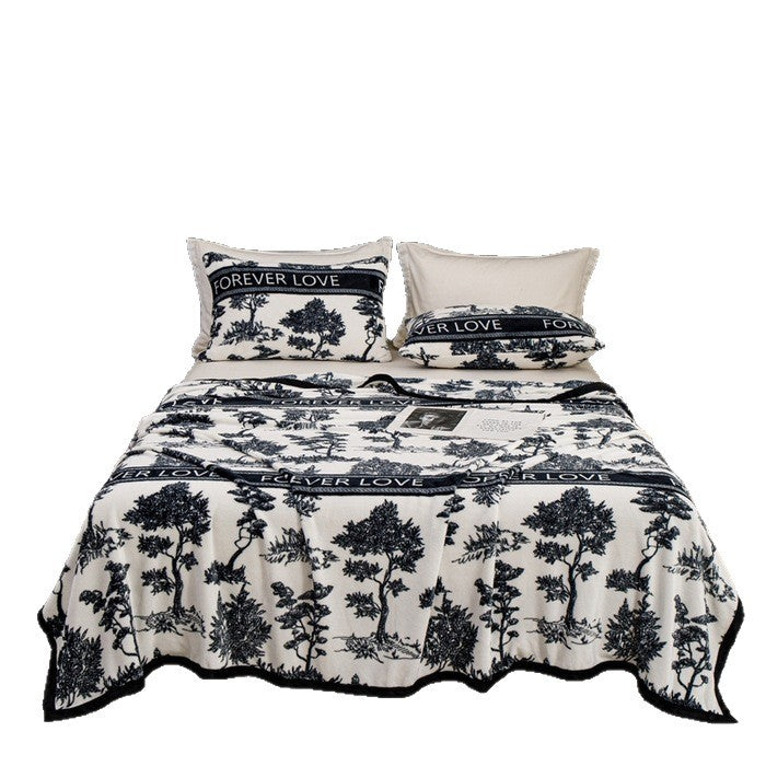 Women Patterned Blanket made of Soft Cotton Stornfield