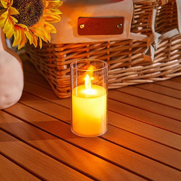 LED Wax Candle in Modern Design Stornfield