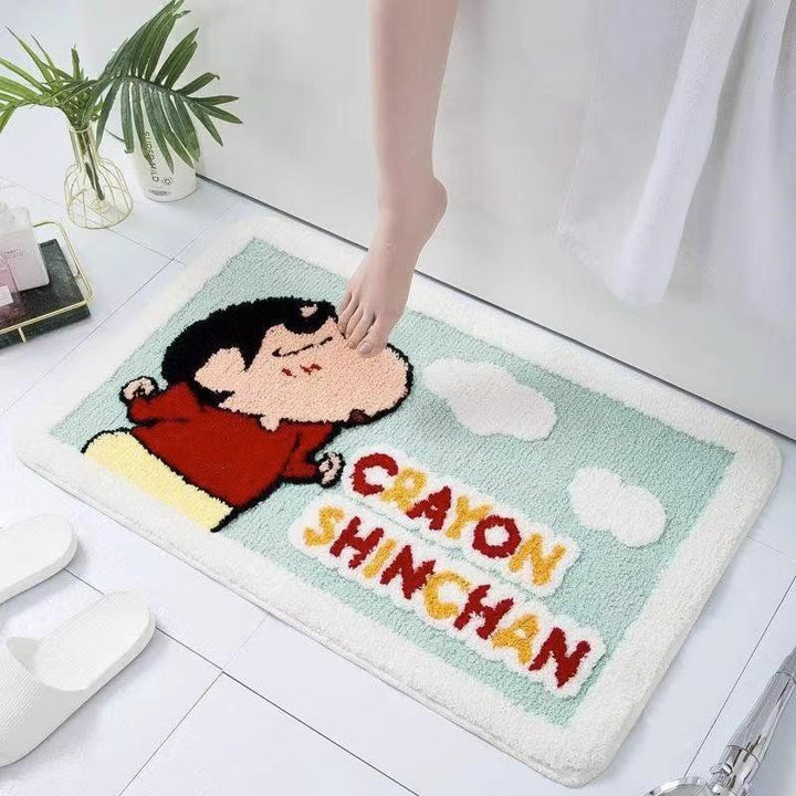 Cartoon Character Bathroom Rug for Home