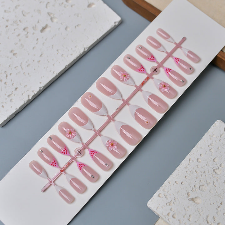 Decorative Floral-Inspired Press-On Nail Collection Stornfield