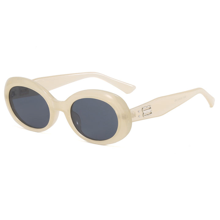 Women Retro-inspired Sunglasses with Wide Frame Stornfield