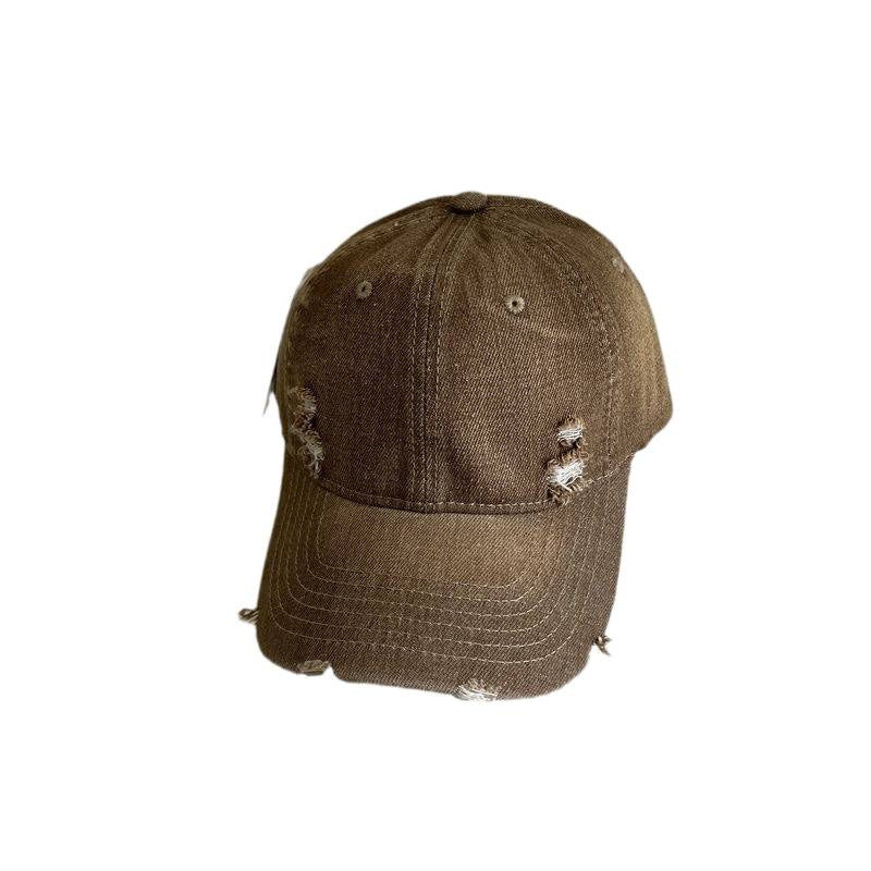 Women's Distressed Denim Baseball Cap Stornfield 1784083631