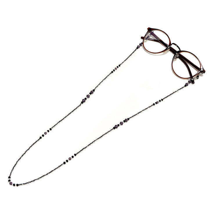 Elegant Purple Beaded Eyewear Chain Stornfield