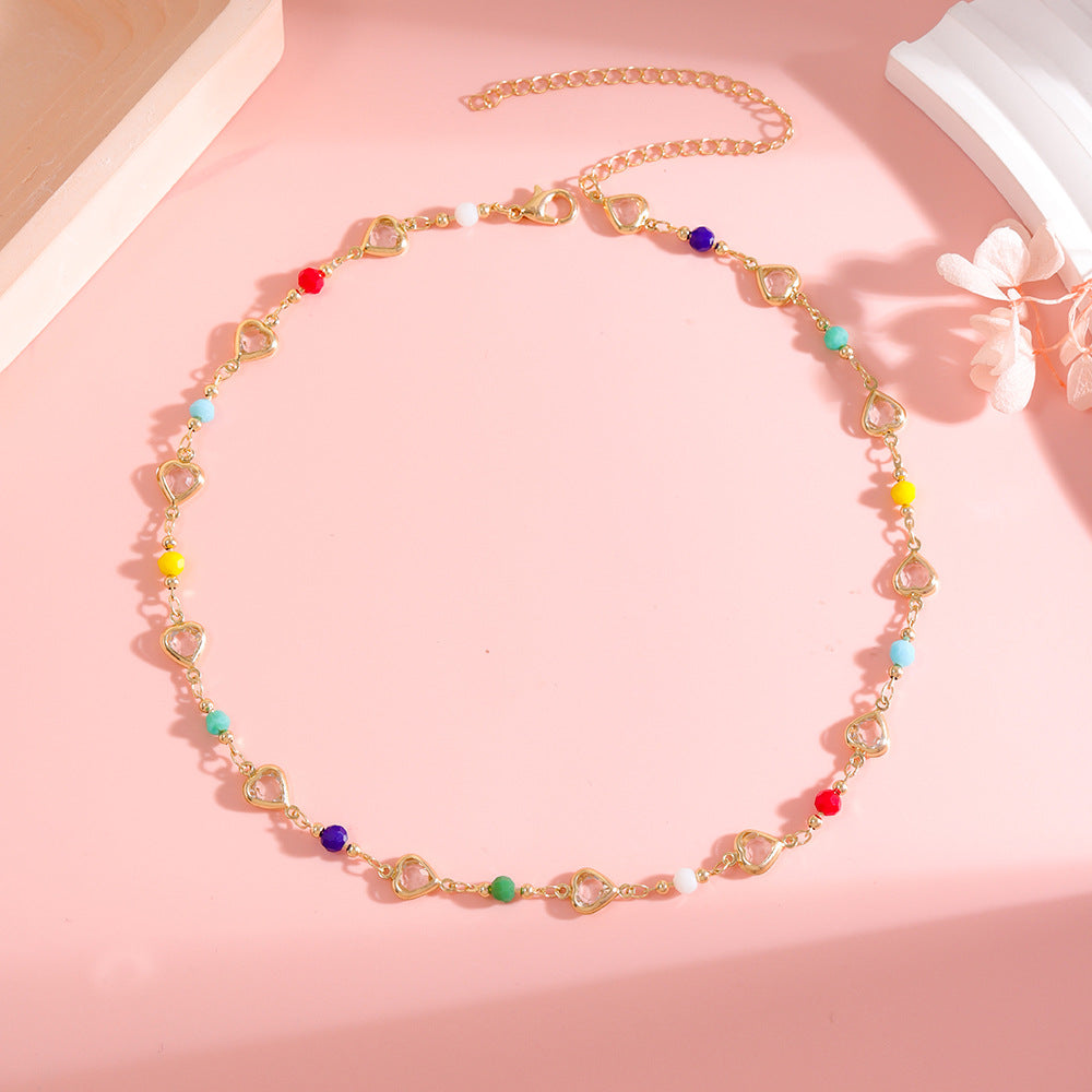 Colorful Heart Charm Bracelet Stornfield