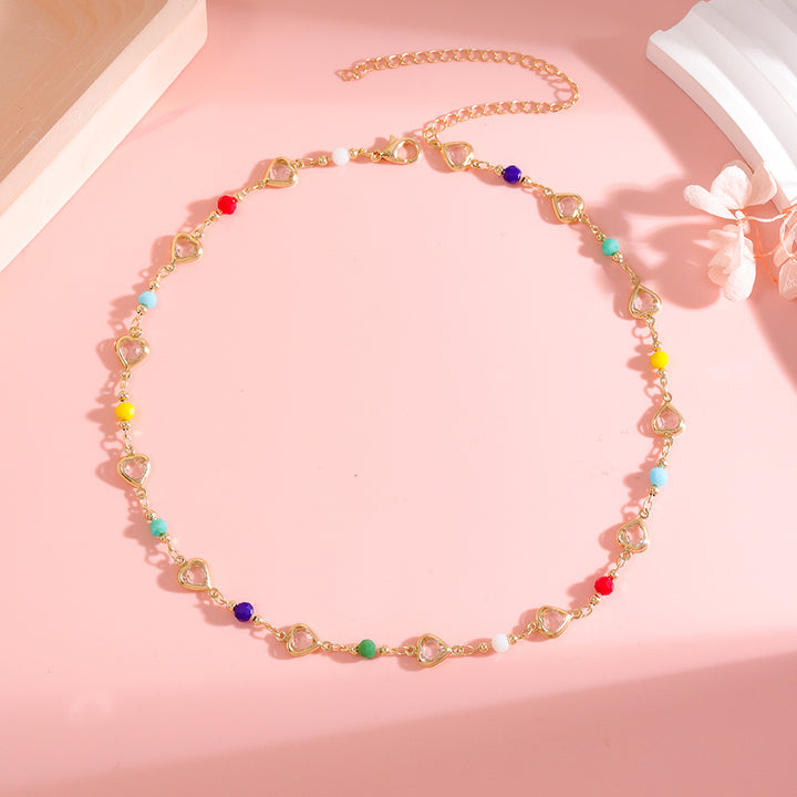 Colorful Heart Charm Bracelet Stornfield