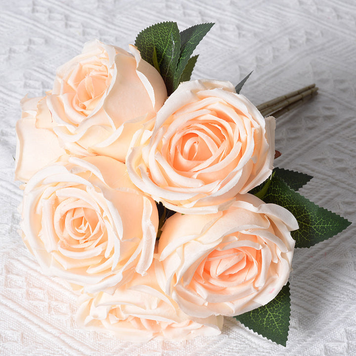 Decorative Faux Rose Bouquet
