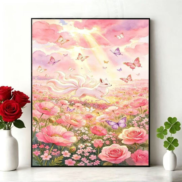 Dreamy Floral Fantasy Wall Art Stornfield