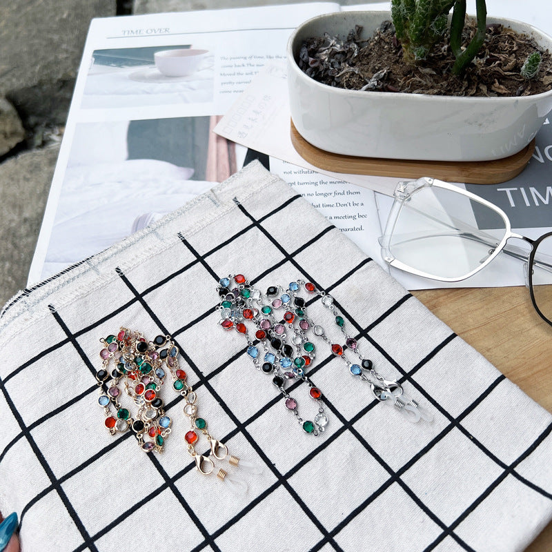 Colorful Gemstone Eyewear Chain Stornfield