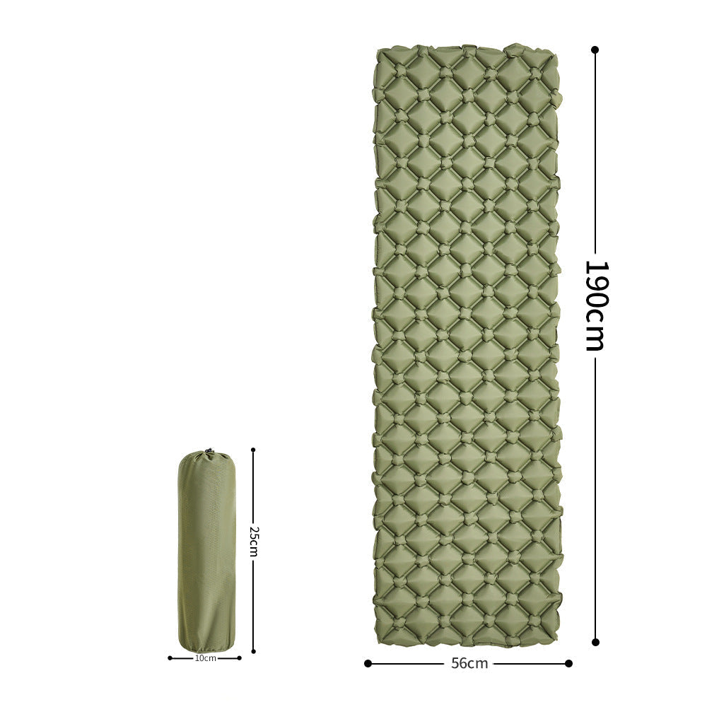 inflatable honeycomb sleeping pad with lightweight insulated air cells Stornfield