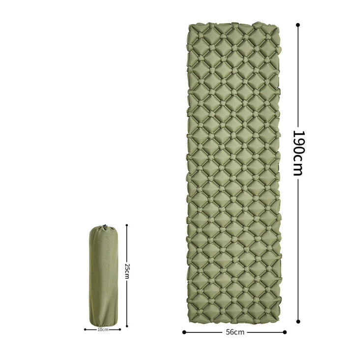 inflatable honeycomb sleeping pad with lightweight insulated air cells Stornfield