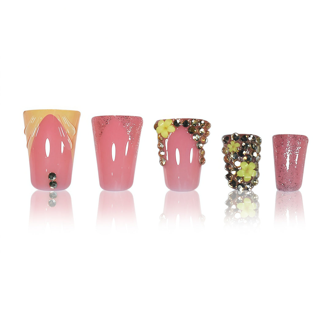 Luxury Decorative Press-On Nail Set Stornfield